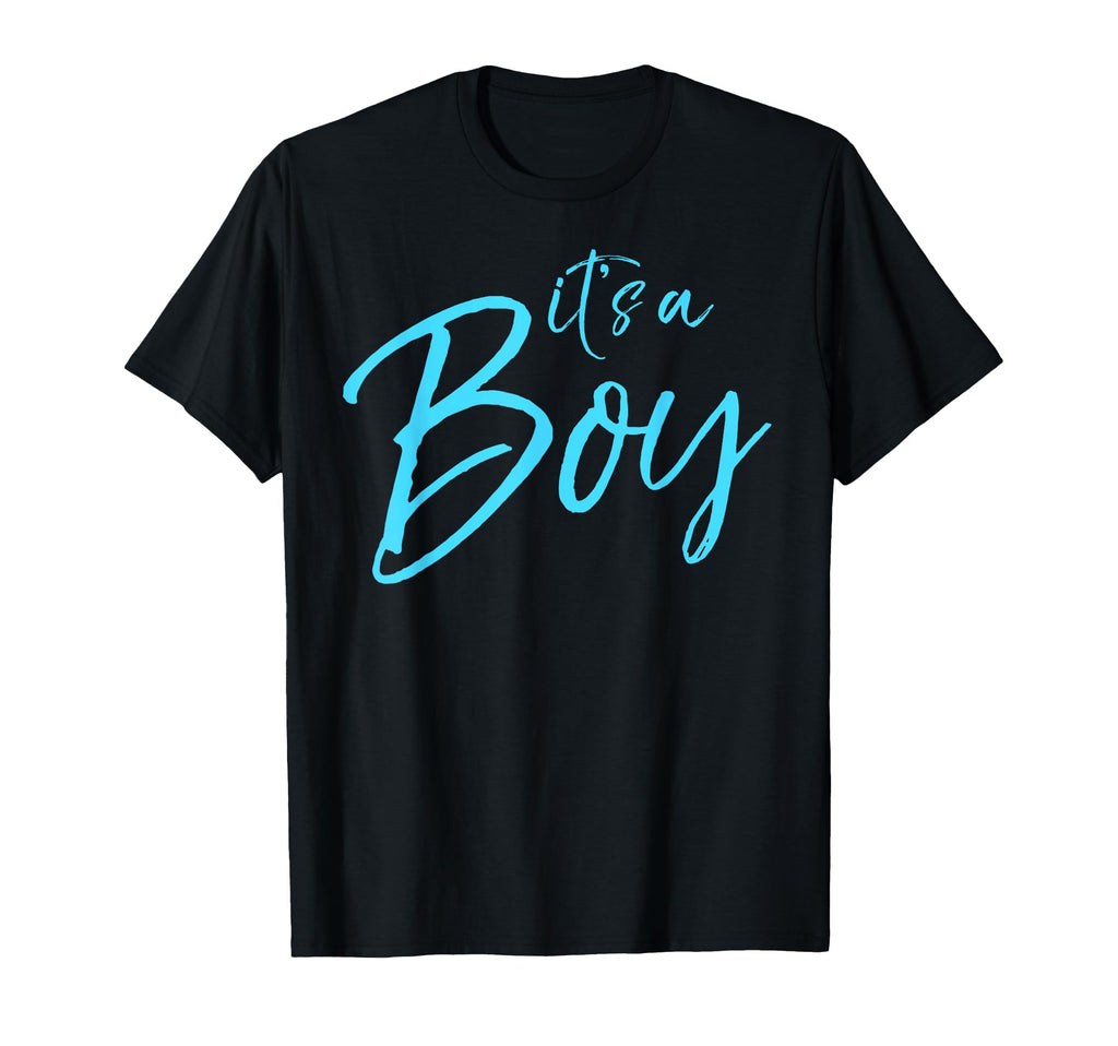 Its Fun Blue Gender Reveal Pregnancy T-Shirt - Minimalist Print for Adults - T-Shirt, Sweatshirt, Hoodie