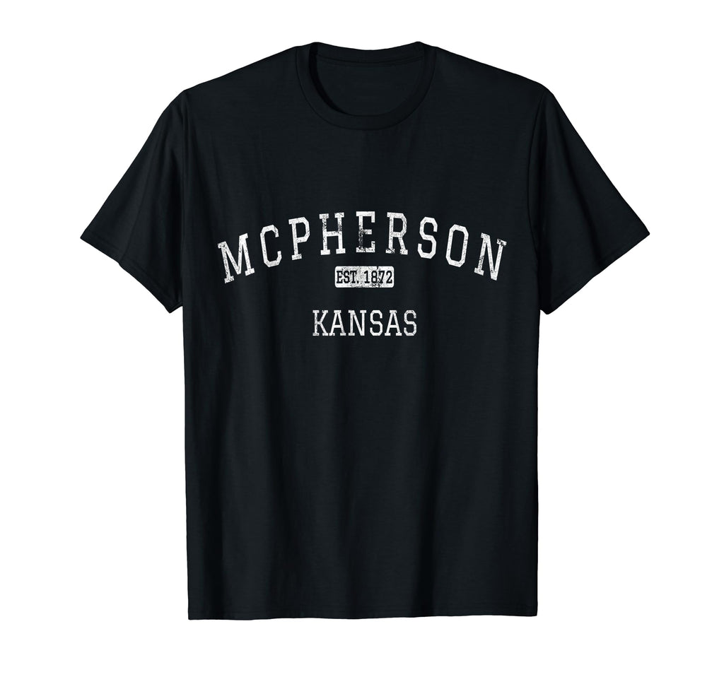 Mcpherson Kansas Ks T-Shirt - Fun Novelty Design Unisex - T-Shirt, Sweatshirt, Hoodie