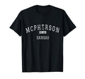 Mcpherson Kansas Ks T-Shirt - Fun Novelty Design Unisex - T-Shirt, Sweatshirt, Hoodie