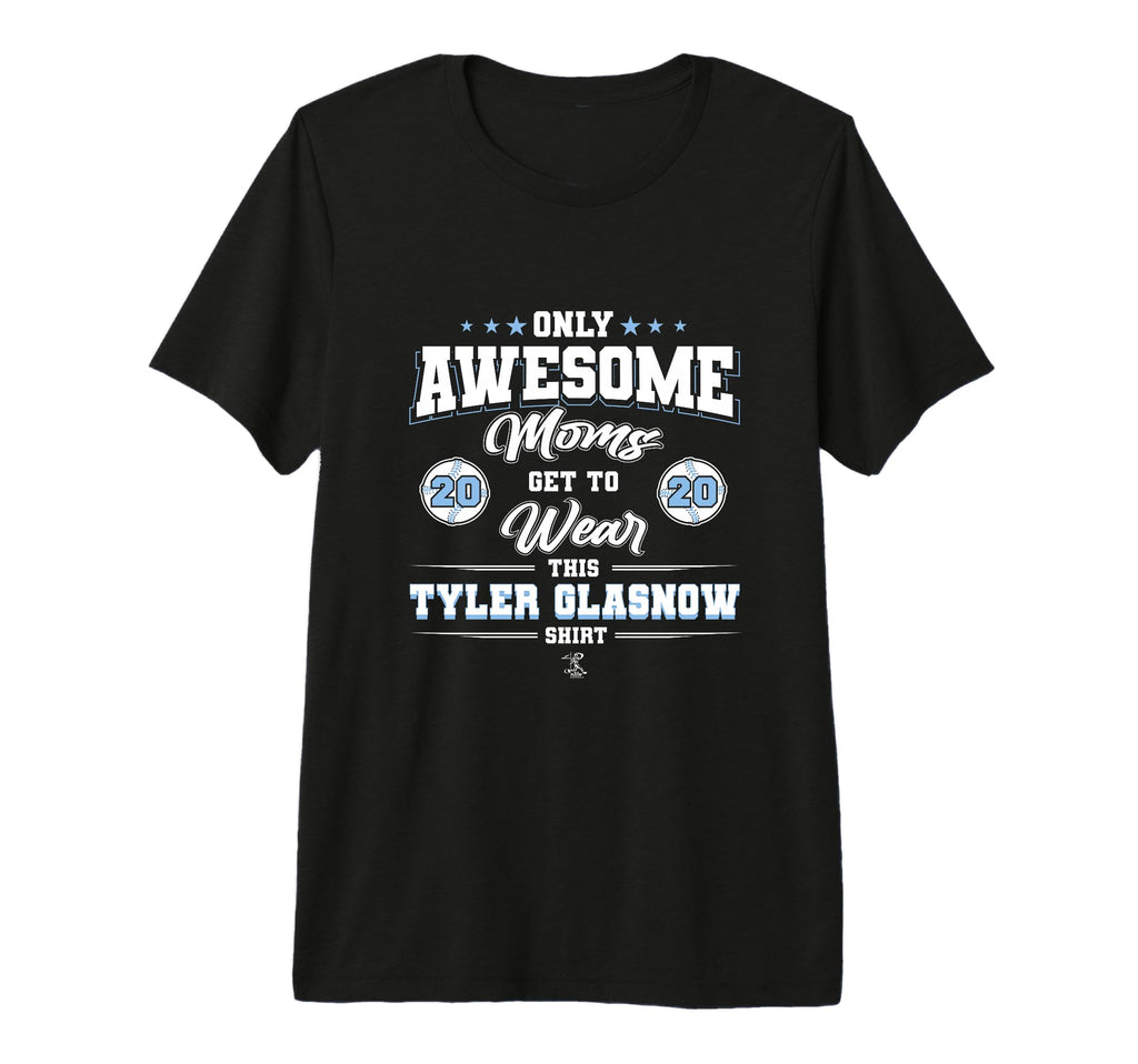 Tyler Glasnow Awesome Moms Tri Blend T-Shirt - Aesthetic Graphic Unisex - T-Shirt, Sweatshirt, Hoodie