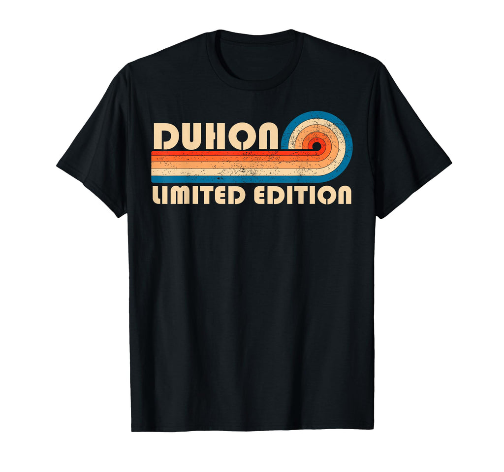 Duhon 70S 80S Sunset Stripe T-Shirt - Minimalist Print Men Women - T-Shirt, Sweatshirt, Hoodie
