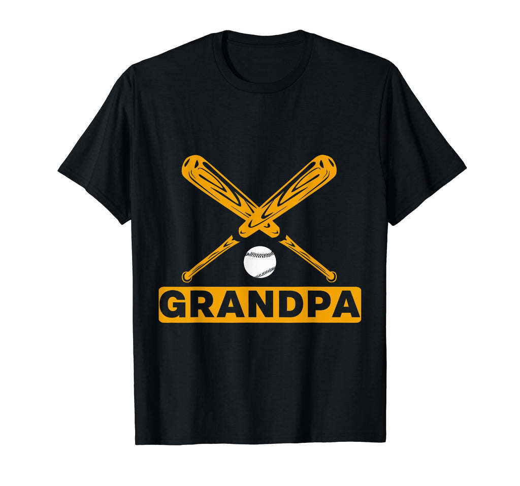 Grandpa Grandpa Baseball Softball T-Shirt - Trendy Graphic for Adults - T-Shirt, Sweatshirt, Hoodie