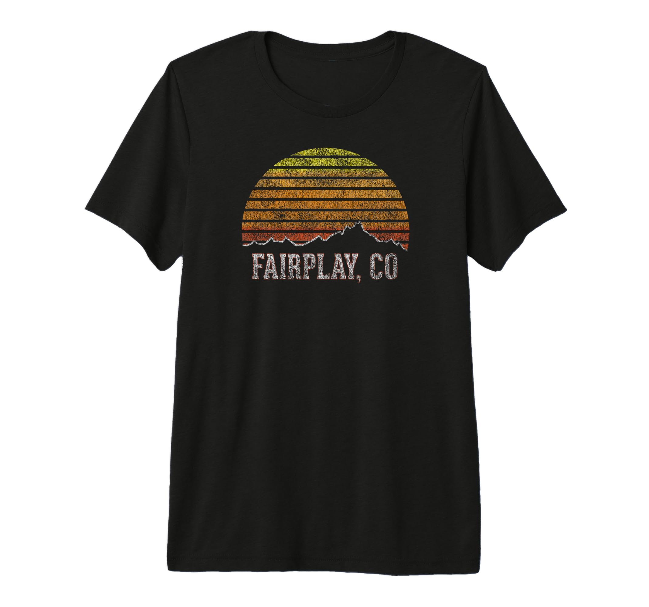 Fairplay Co Mountain Sunset T-Shirt - Trendy Graphic Men Women - T-Shirt, Sweatshirt, Hoodie