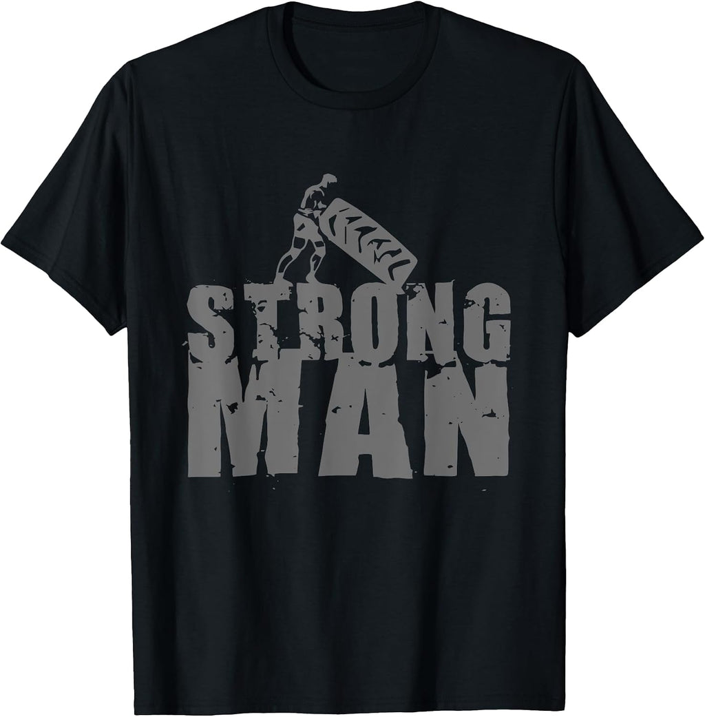 STRONGMAN POWERLIFTING STRONG MAN - Adult & Kids T-Shirts, Sweatshirts & Hoodies apparel design preview 1