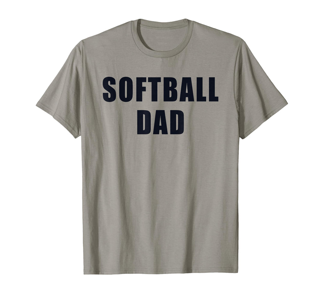Funny Softball Dad Fastpitch Game Day T-Shirt - Custom Art Print Unisex - T-Shirt, Sweatshirt, Hoodie