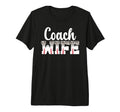 Baseball Coach Wife Leopard Wife T-Shirt - Fun Novelty Design Unisex - T-Shirt, Sweatshirt, Hoodie