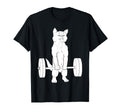 Cat Deadlift Powerlifting T-Shirt - Graphic Print for Adults - T-Shirt, Sweatshirt, Hoodie