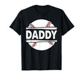 Baseball Daddy Dad Baseball Ball T-Shirt - Casual Everyday Wear Unisex - T-Shirt, Sweatshirt, Hoodie