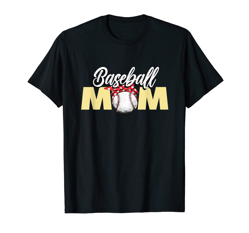 Baseball Mom T-Shirt - Graphic Print Unisex - T-Shirt, Sweatshirt, Hoodie