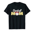 Baseball Mom T-Shirt - Graphic Print Unisex - T-Shirt, Sweatshirt, Hoodie