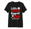 Little Sister Baseball Pitcher Sister T-Shirt - Minimalist Print Men Women - T-Shirt, Sweatshirt, Hoodie