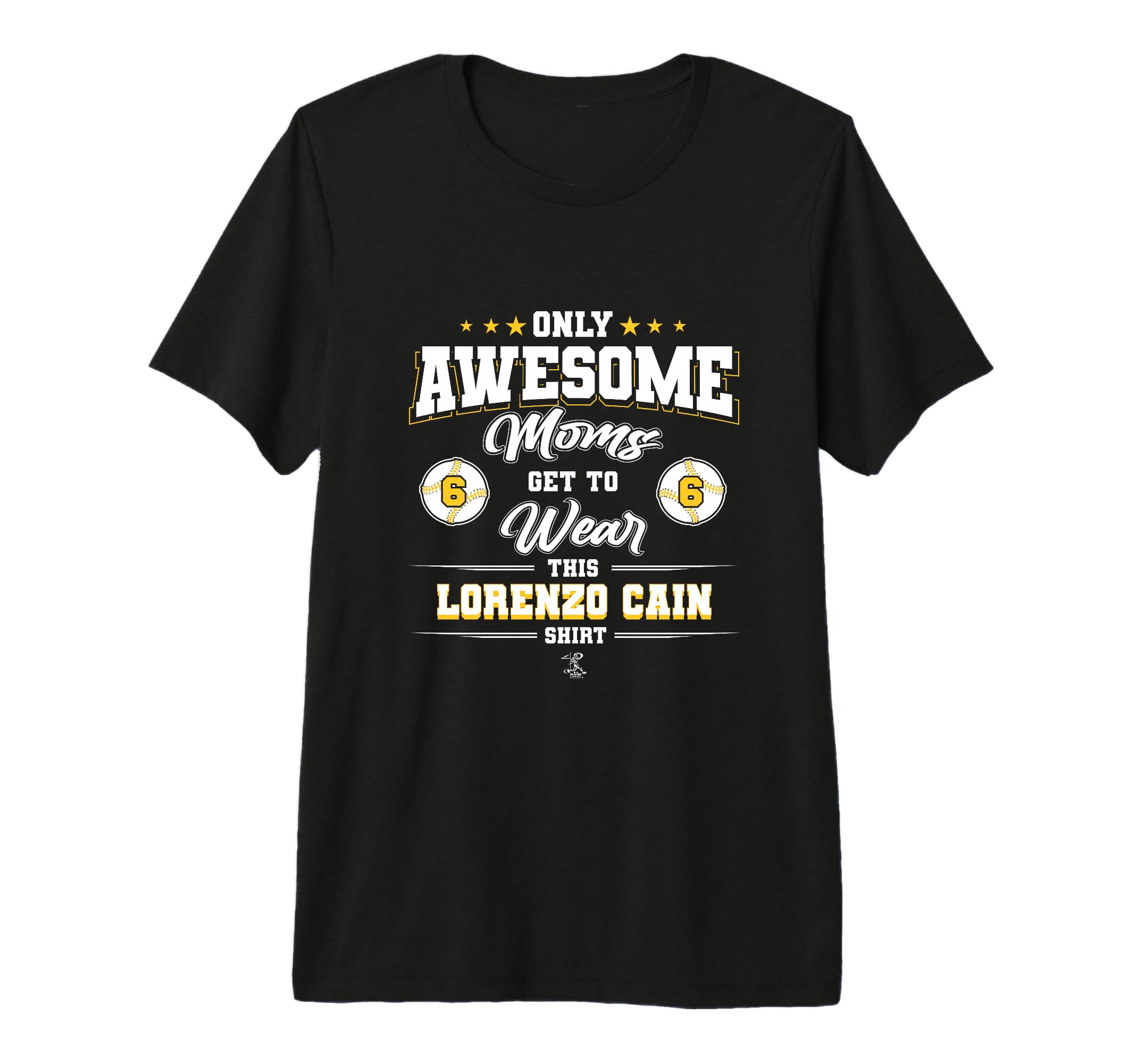 Lorenzo Cain Awesome Moms Tri Blend T-Shirt - Novelty Apparel Unisex - T-Shirt, Sweatshirt, Hoodie