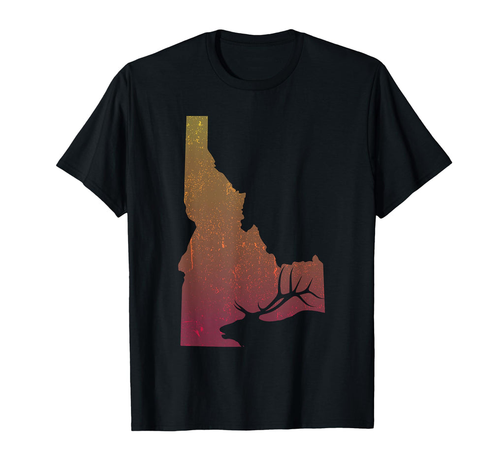 Idaho Elk Hunting Id Elk Hunter T-Shirt - Casual Everyday Wear Men Women - T-Shirt, Sweatshirt, Hoodie