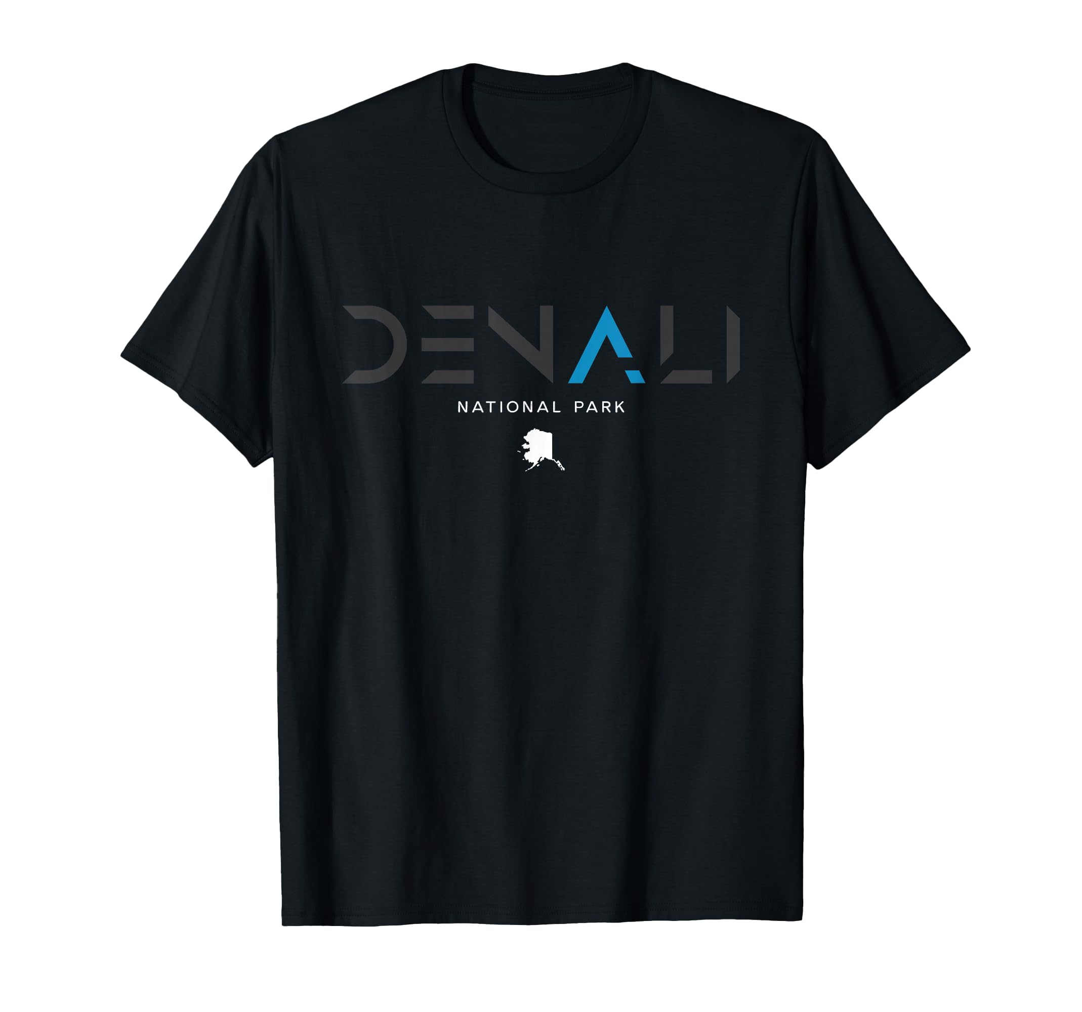 Denali National Park Alaska Tonal T-Shirt - Fun Novelty Design for Adults - T-Shirt, Sweatshirt, Hoodie