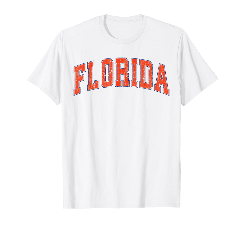 Florida Varsity Text Florida T-Shirt - Aesthetic Graphic Men Women - T-Shirt, Sweatshirt, Hoodie