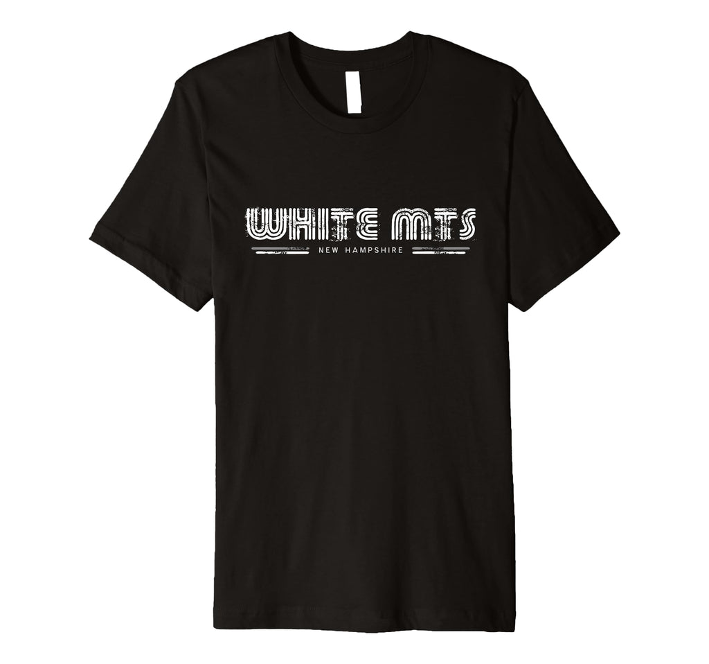 White Mountains New Hampshire Nh 70S 80S T-Shirt - Novelty Apparel Unisex - T-Shirt, Sweatshirt, Hoodie