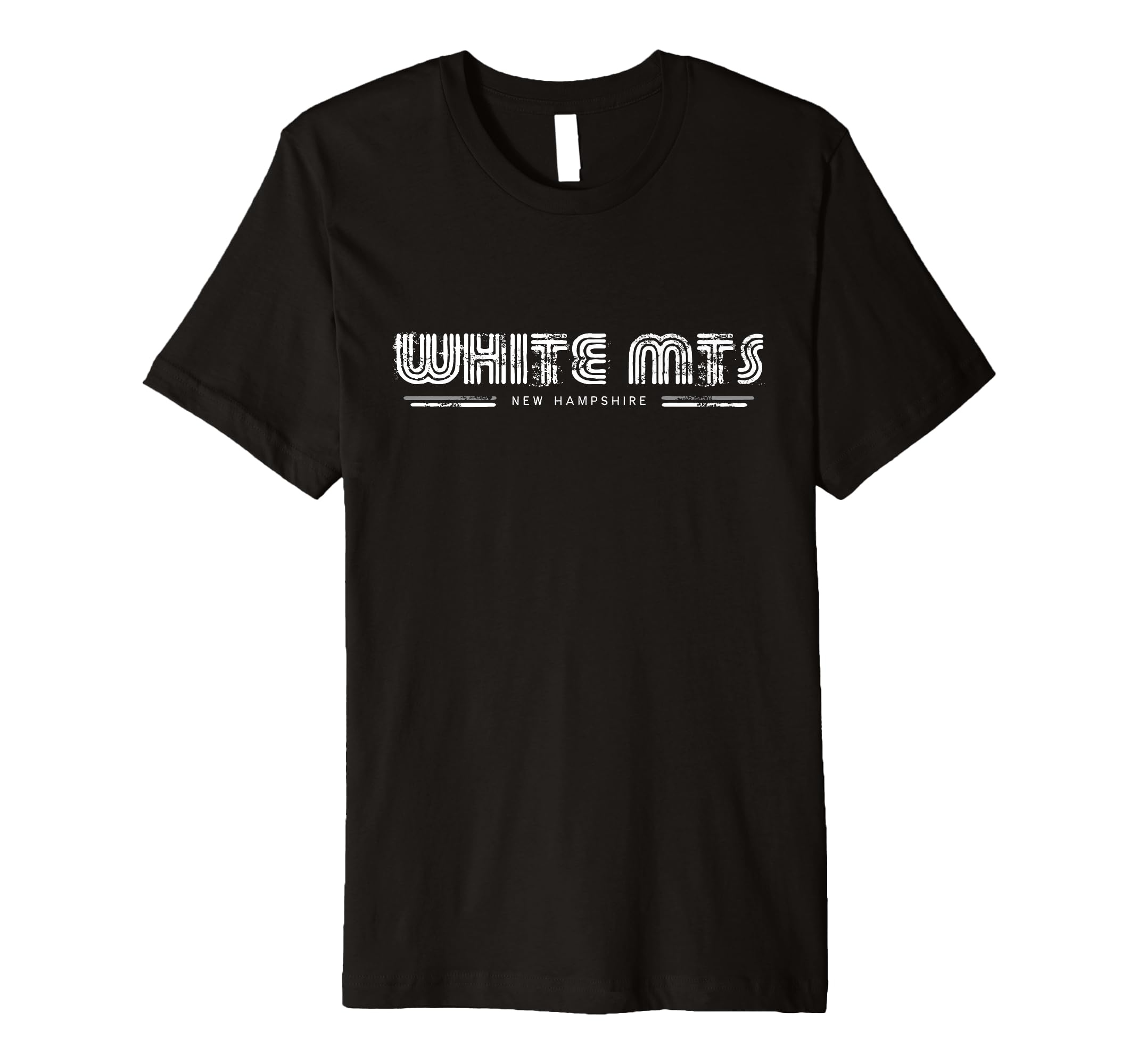 White Mountains New Hampshire Nh 70S 80S T-Shirt - Novelty Apparel Unisex - T-Shirt, Sweatshirt, Hoodie