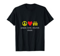 Peace Love Church Choir Church Choir T-Shirt - Minimalist Print for Adults - T-Shirt, Sweatshirt, Hoodie