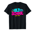 Old School Hip Hop Est 1990 T-Shirt - Minimalist Print Men Women - T-Shirt, Sweatshirt, Hoodie