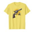 Cowboy Western Gun Revolver Desert T-Shirt - Trendy Graphic Men Women - T-Shirt, Sweatshirt, Hoodie
