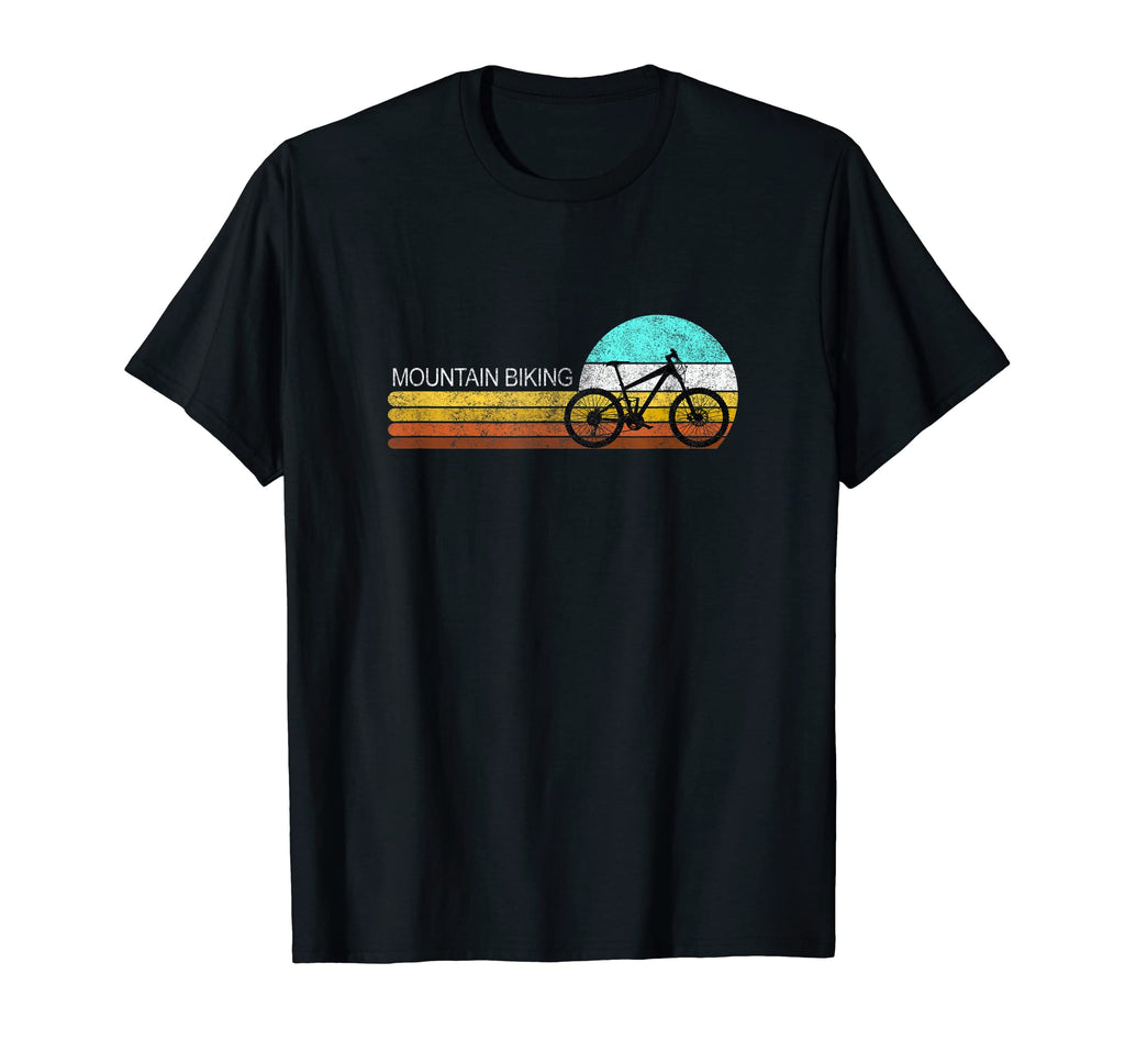 Distressed Mountain Bike Rider T-Shirt - Fun Novelty Design Men Women - T-Shirt, Sweatshirt, Hoodie