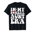 My Baseball Aunt Era Groovy T-Shirt - Fun Novelty Design Men Women - T-Shirt, Sweatshirt, Hoodie