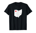 Throwback Ohio Is Lovers Distressed T-Shirt - Streetwear Style Men Women - T-Shirt, Sweatshirt, Hoodie