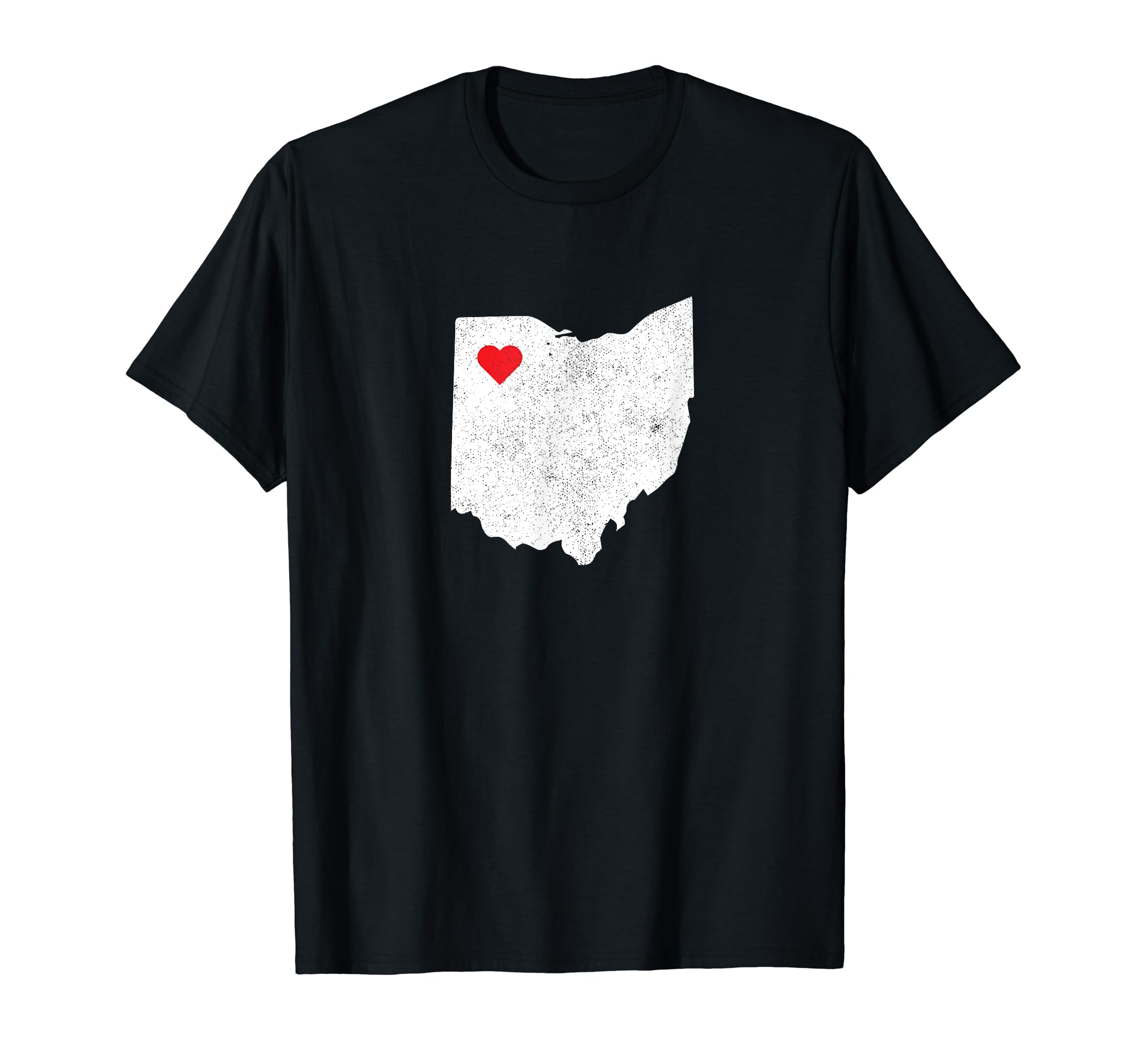Throwback Ohio Is Lovers Distressed T-Shirt - Streetwear Style Men Women - T-Shirt, Sweatshirt, Hoodie