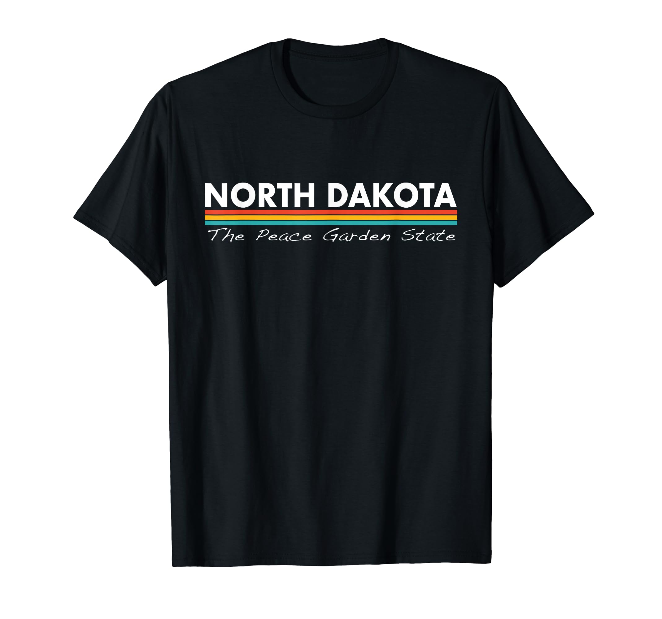 North Dakota Stripes T-Shirt - Custom Art Print Unisex - T-Shirt, Sweatshirt, Hoodie