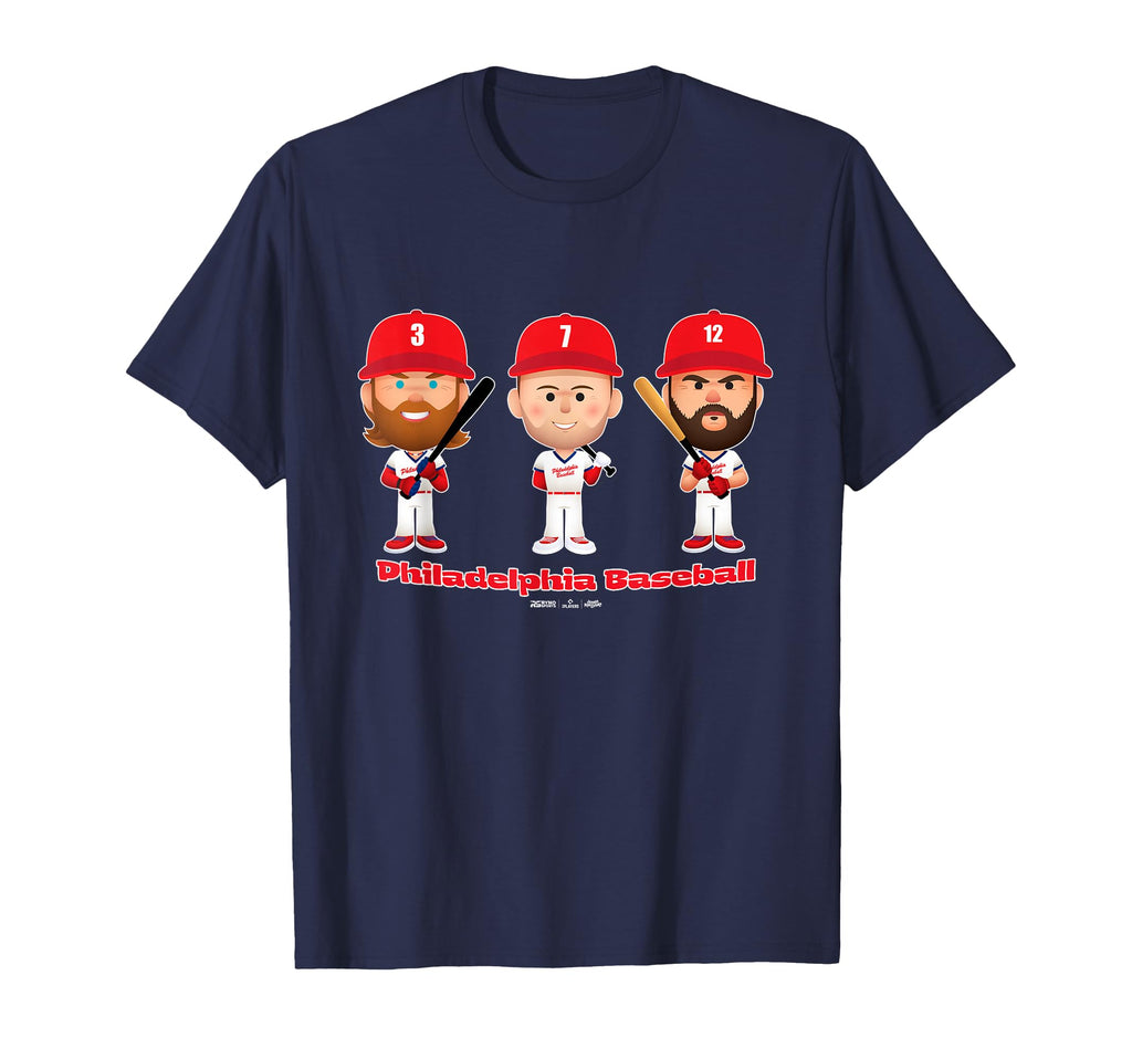Philadelphia Baseball Players T-Shirt - Casual Everyday Wear for Adults - T-Shirt, Sweatshirt, Hoodie