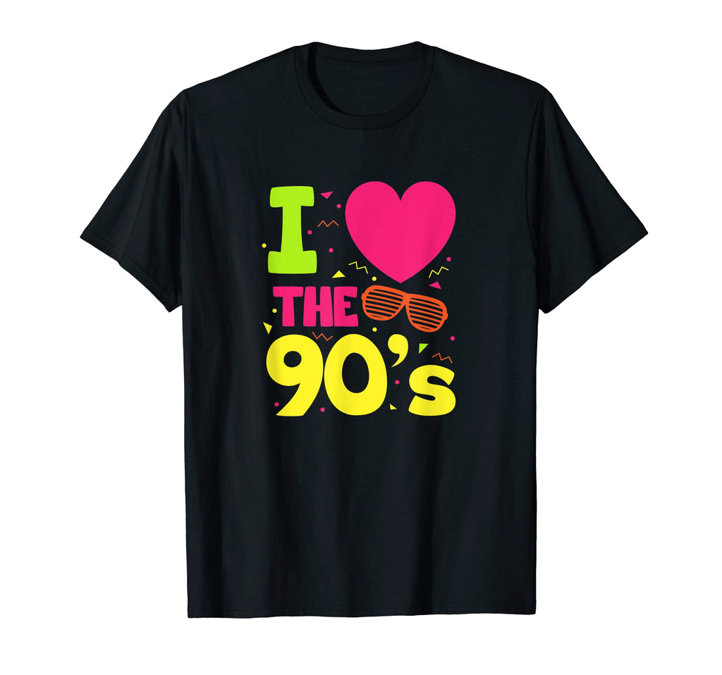 I Love 90S Nineties Vibes Nostalgic T-Shirt - Casual Everyday Wear Unisex - T-Shirt, Sweatshirt, Hoodie