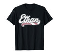 Ethan Personalized Baseball Fan Birthday T-Shirt - Custom Art Print Unisex - T-Shirt, Sweatshirt, Hoodie