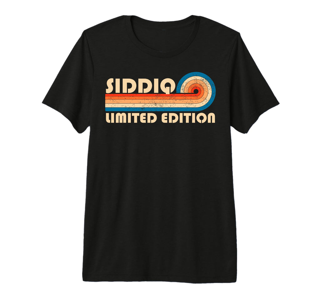 Siddiq 70S 80S Sunset Stripe Tri T-Shirt - Casual Everyday Wear for Adults - T-Shirt, Sweatshirt, Hoodie