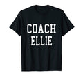 Coach Ellie Custom Football Soccer T-Shirt - Aesthetic Graphic for Adults - T-Shirt, Sweatshirt, Hoodie