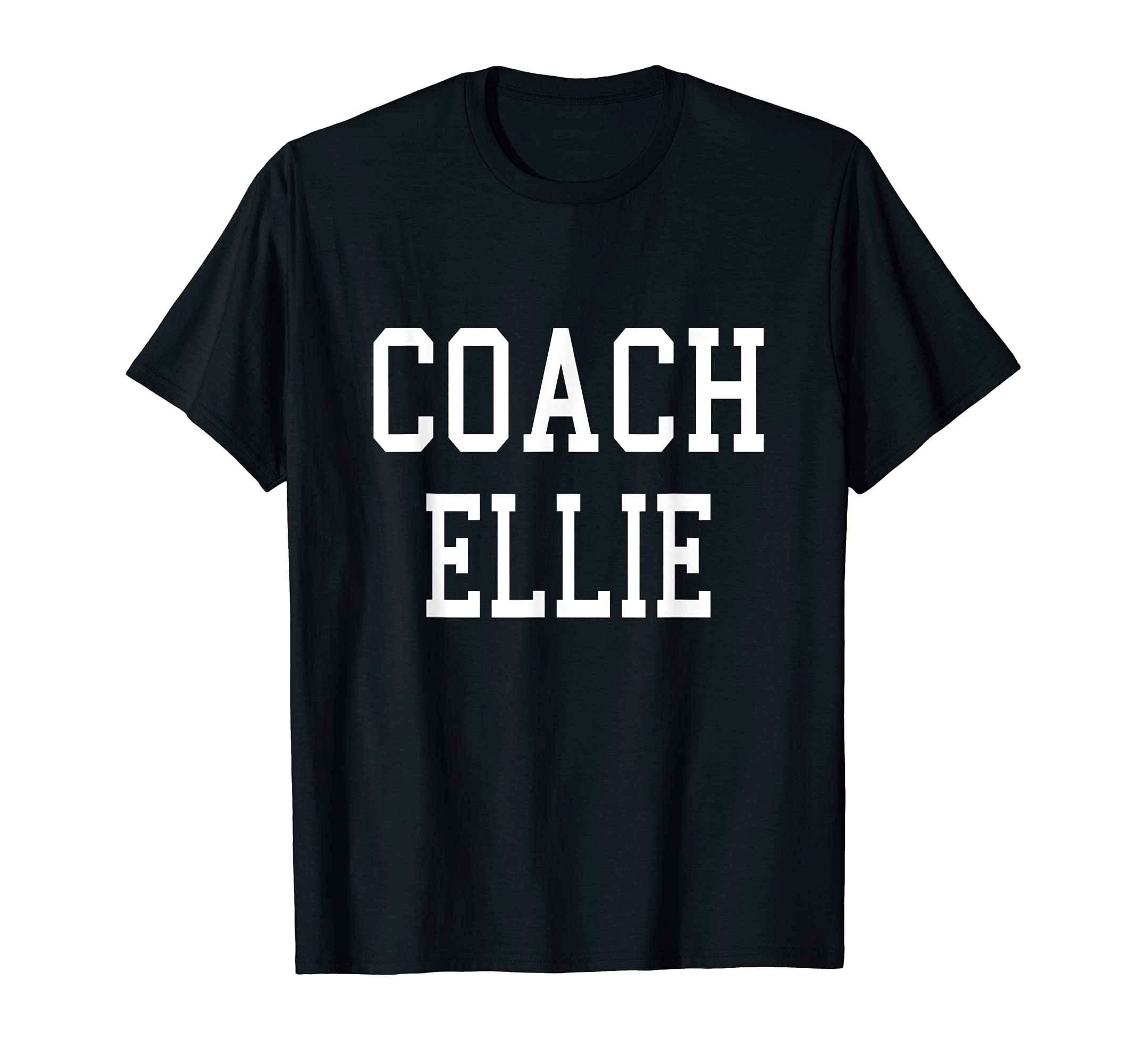 Coach Ellie Custom Football Soccer T-Shirt - Aesthetic Graphic for Adults - T-Shirt, Sweatshirt, Hoodie