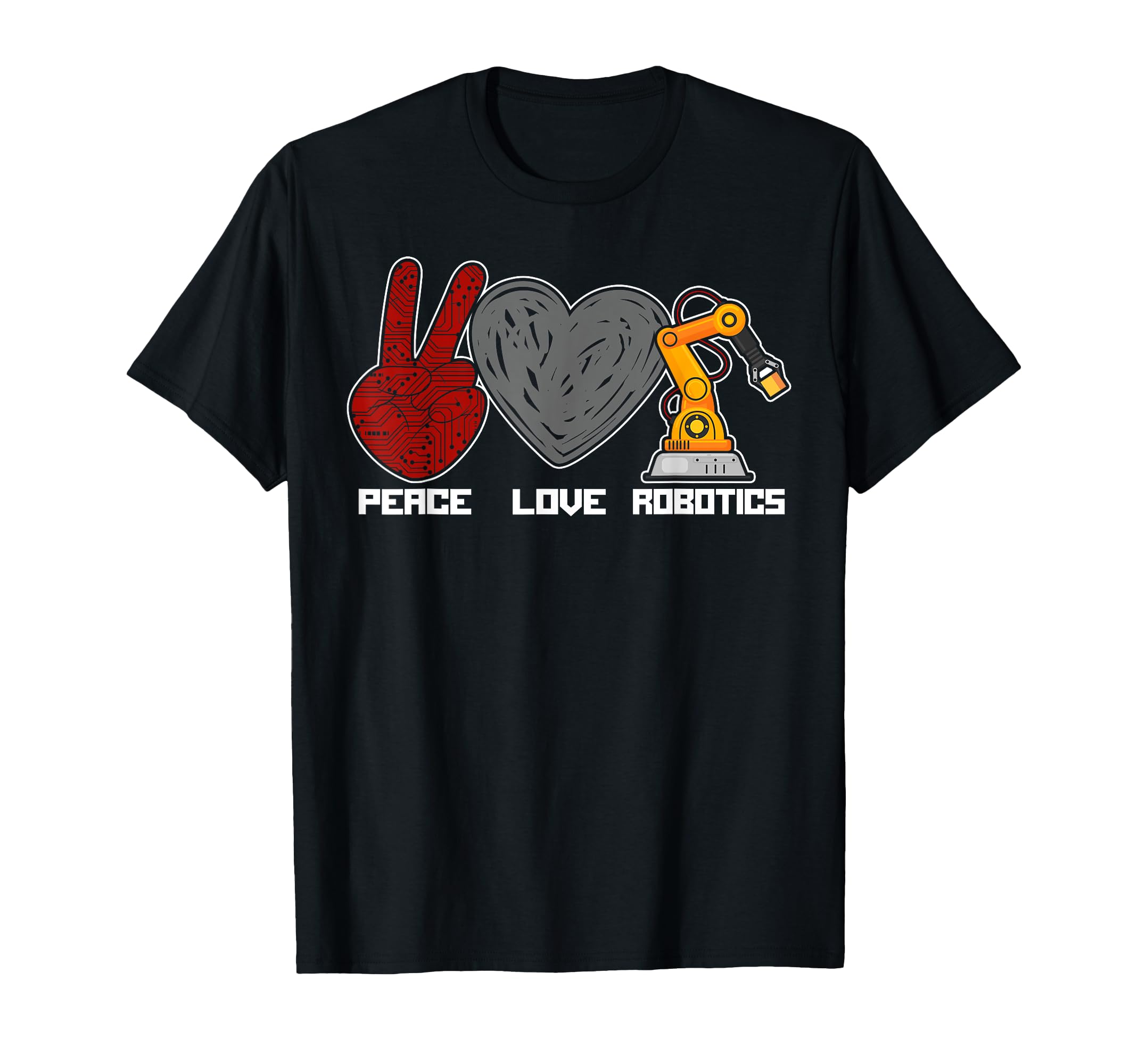 Robot Robotics Engineer Female T-Shirt - Fun Novelty Design Men Women - T-Shirt, Sweatshirt, Hoodie