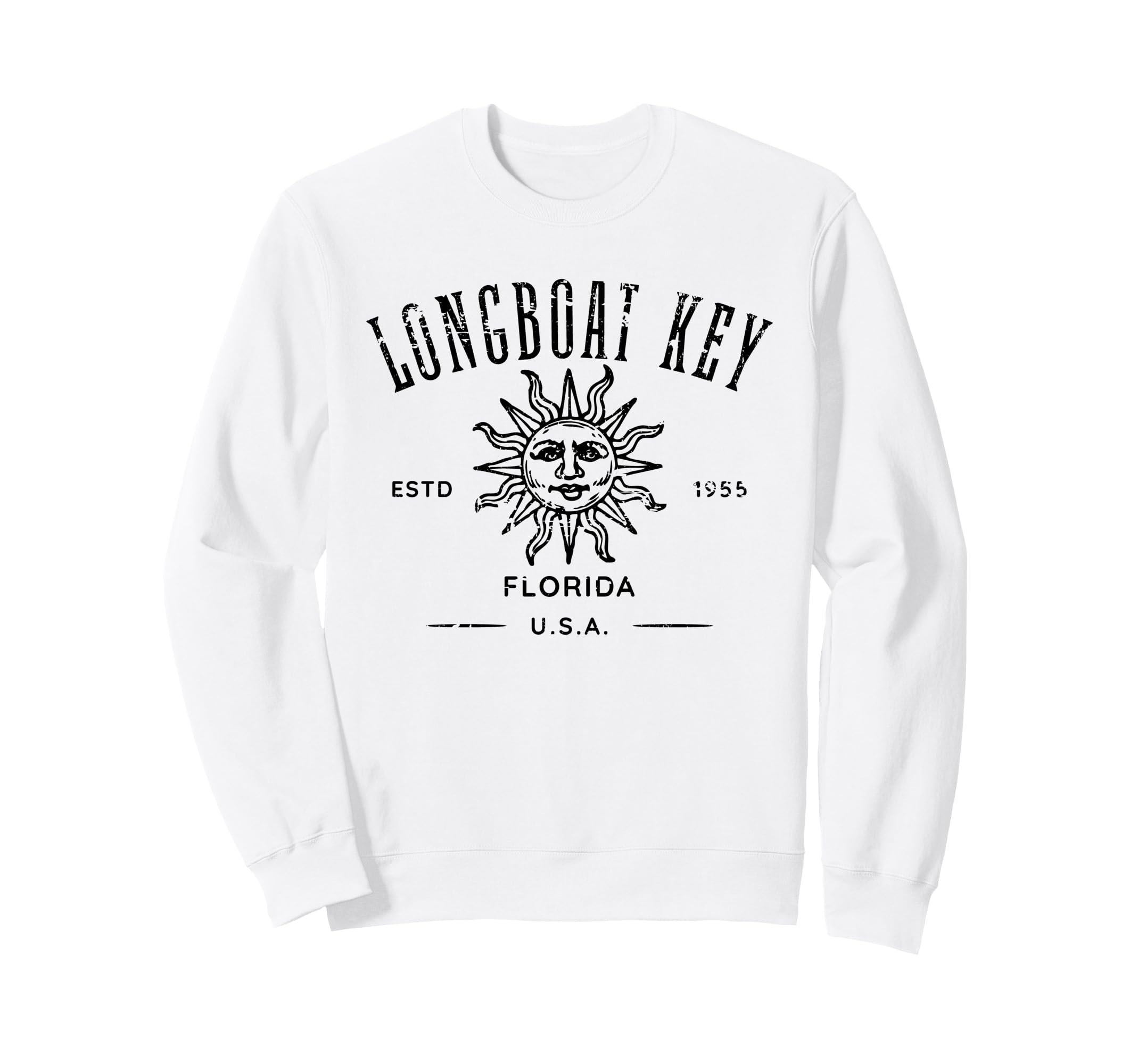 Longboat Key Florida Sweatshirt - Casual Everyday Wear for Adults - T-Shirt, Sweatshirt, Hoodie