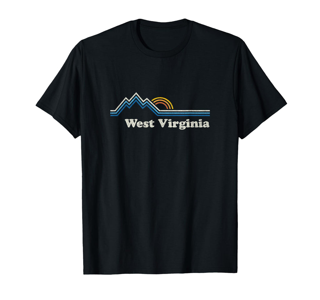 West Virginia Wv Sunrise Mountains T-Shirt - Aesthetic Graphic Men Women - T-Shirt, Sweatshirt, Hoodie