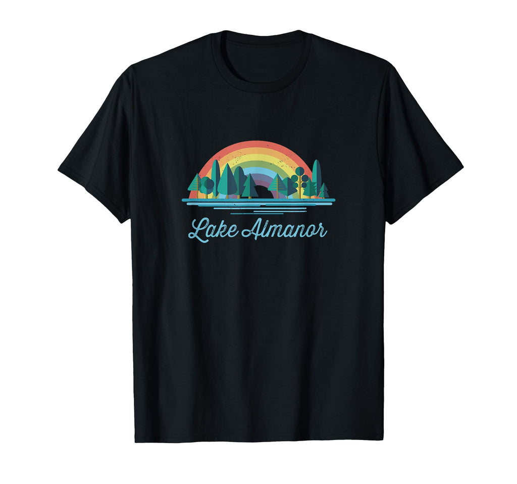 Lake Almanor Rainbow Lake Souvenir T-Shirt - Casual Everyday Wear Unisex - T-Shirt, Sweatshirt, Hoodie