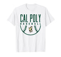 Cal Poly Mustangs Baseball Arch T-Shirt - Unique Graphic Unisex - T-Shirt, Sweatshirt, Hoodie