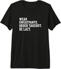 Lazy Lifestyle Takeout Designs - Adult & Kids T-Shirts, Sweatshirts & Hoodies apparel design preview 1