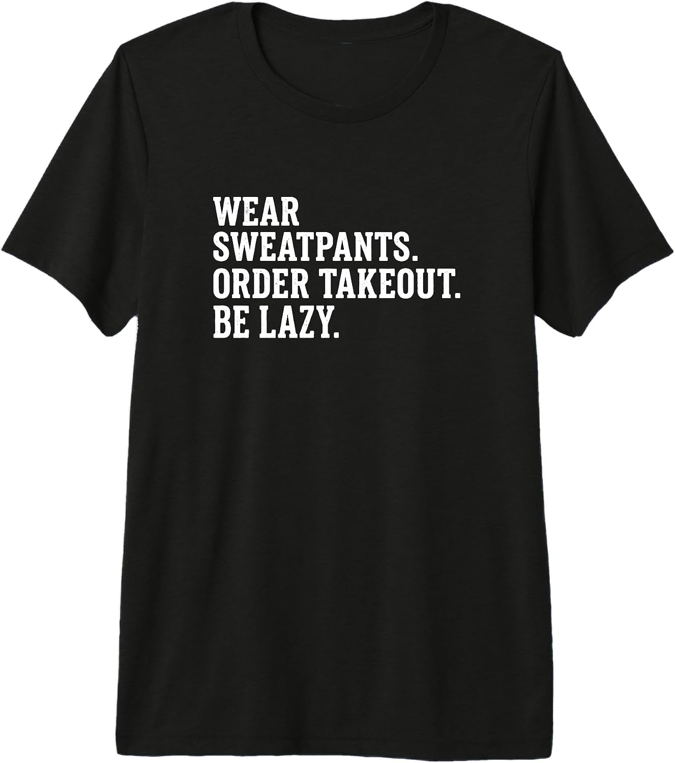 Lazy Lifestyle Takeout Designs - Adult & Kids T-Shirts, Sweatshirts & Hoodies apparel design preview 1