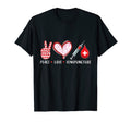 Peace Love Venipuncture Gifts T-Shirt - Trendy Graphic for Adults - T-Shirt, Sweatshirt, Hoodie