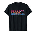 Feral Bisexual Pride Aesthetic Rainbow T-Shirt - Graphic Print Men Women - T-Shirt, Sweatshirt, Hoodie