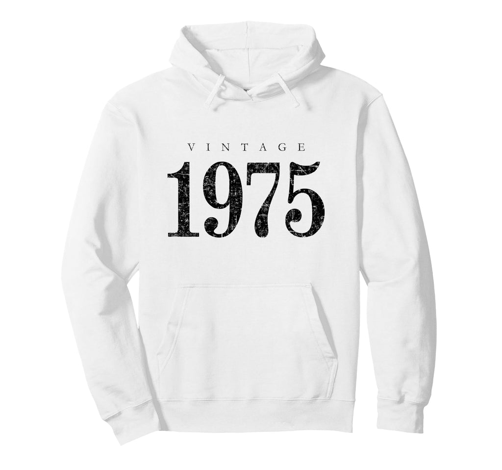 1975 Antique Black 51 Birthday Hoodie - Casual Everyday Wear for Adults - T-Shirt, Sweatshirt, Hoodie