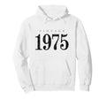 1975 Antique Black 51 Birthday Hoodie - Casual Everyday Wear for Adults - T-Shirt, Sweatshirt, Hoodie