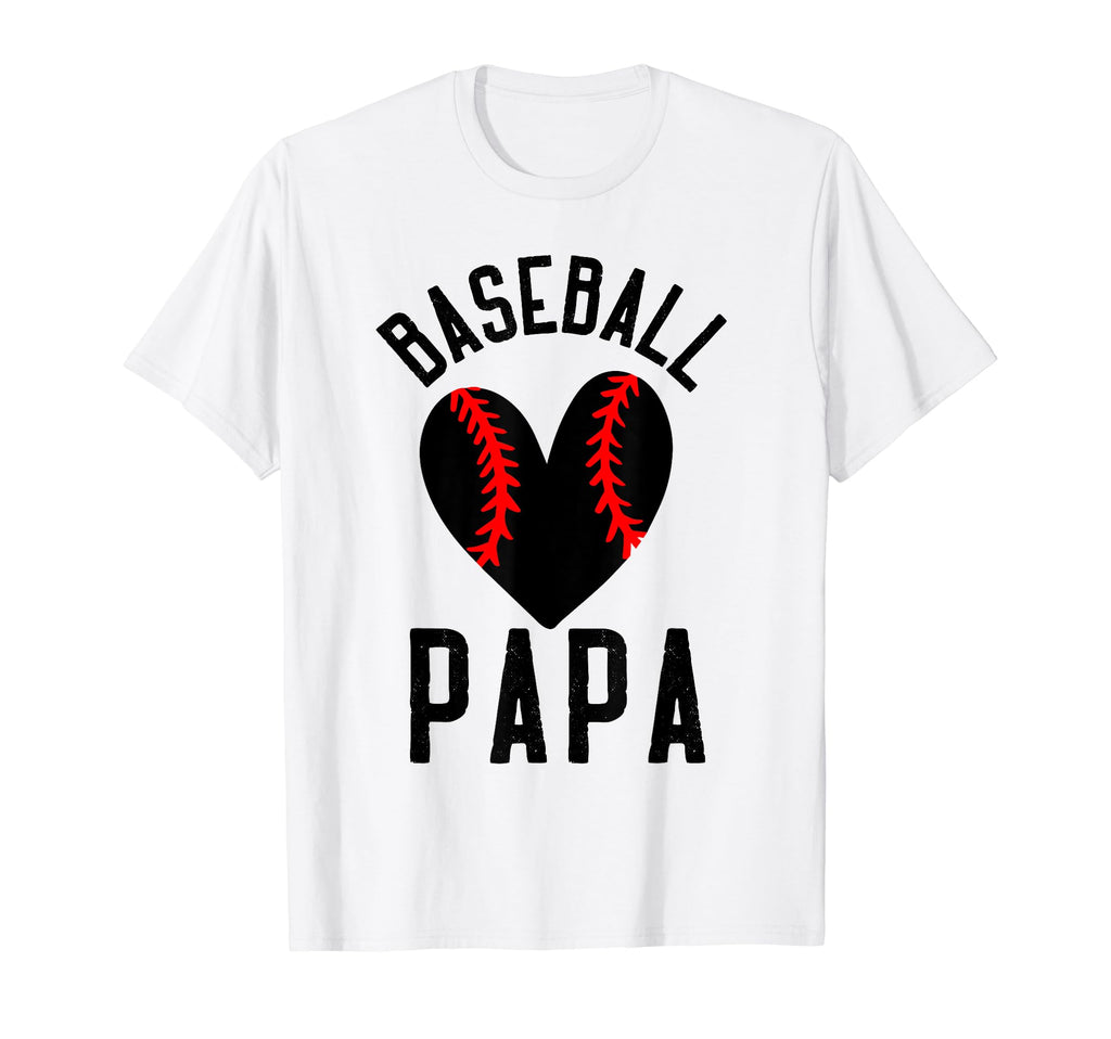 Baseball Papa Family Matching Funny T-Shirt - Unique Graphic Unisex - T-Shirt, Sweatshirt, Hoodie