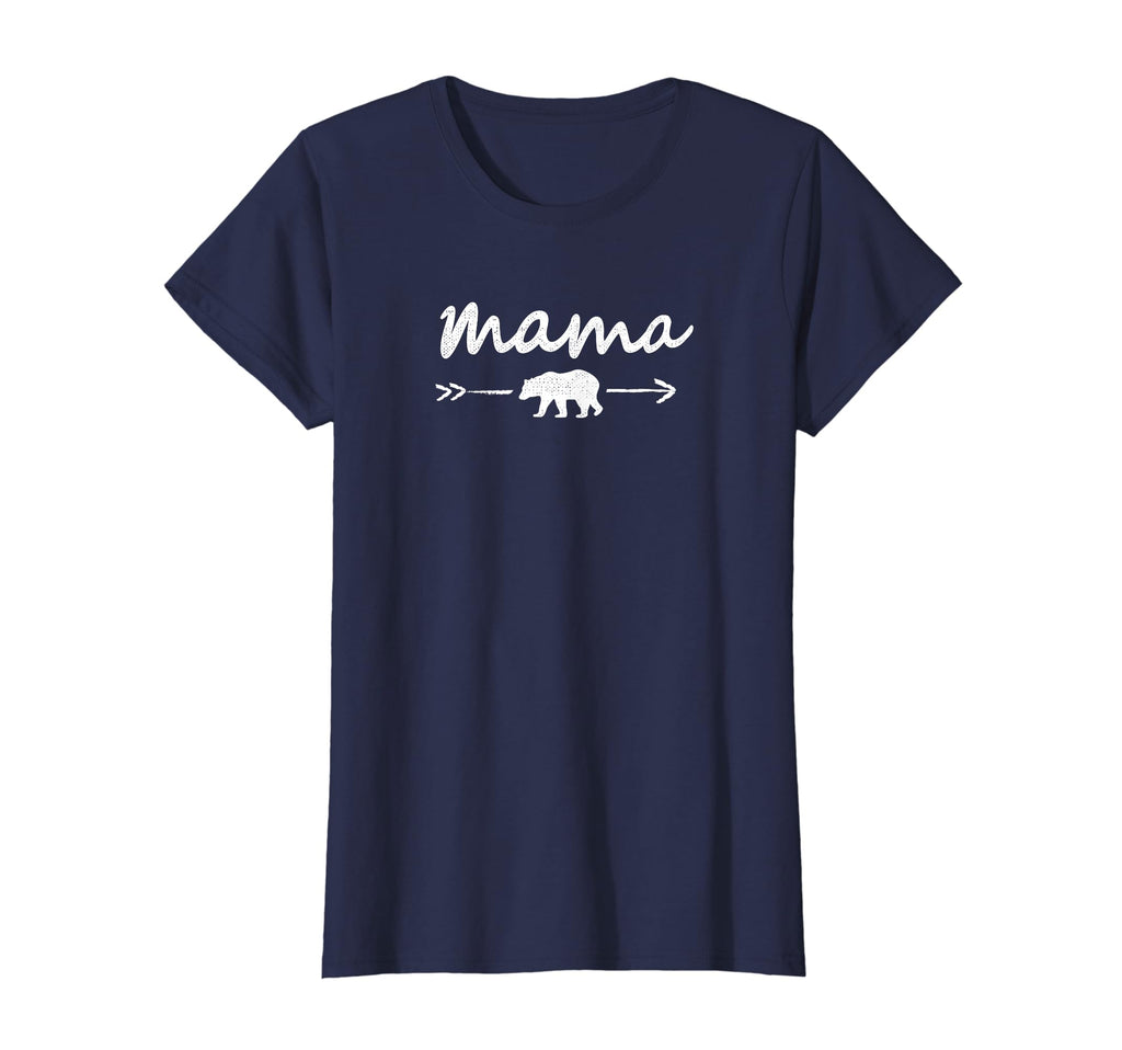 Womens Distressed Bear Mama Walking T-Shirt - Aesthetic Graphic Men Women - T-Shirt, Sweatshirt, Hoodie