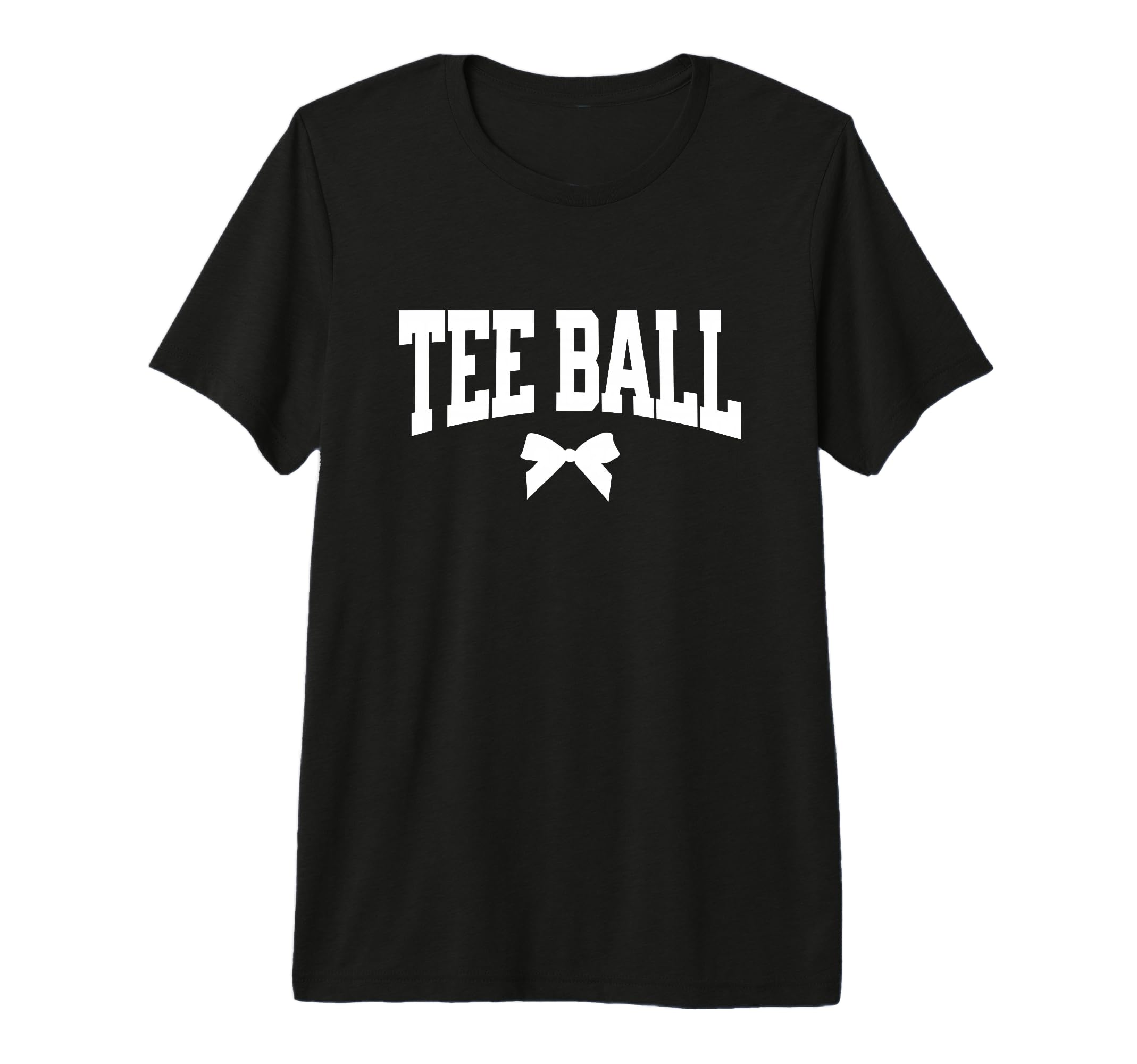 Ball Bow Gift T Ball Player Baseball Coach T-Shirt - Graphic Print Unisex - T-Shirt, Sweatshirt, Hoodie