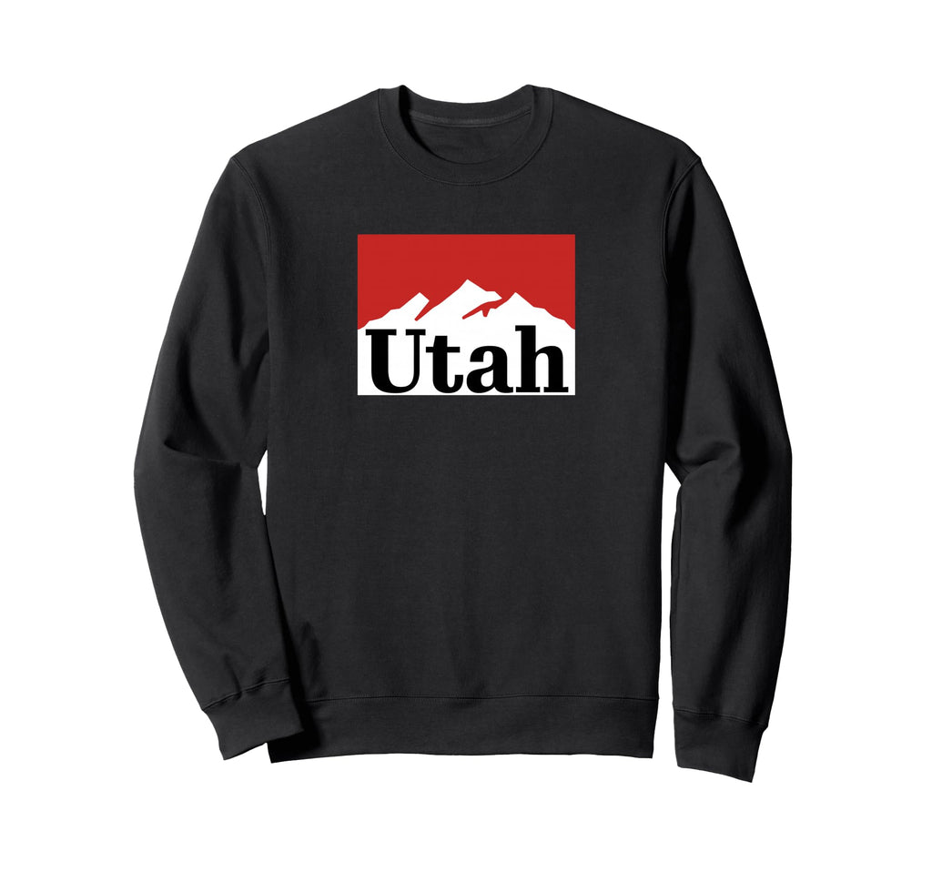 Utah 90S Street Mountain Sweatshirt - Aesthetic Graphic Unisex - T-Shirt, Sweatshirt, Hoodie